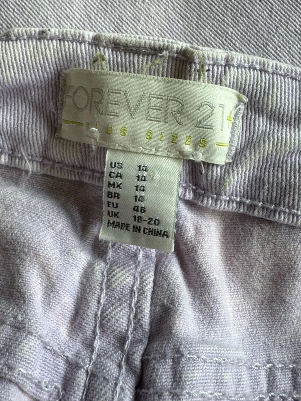 Forever 21 Lavender Skinny Jeans - Picture 5 of 9
